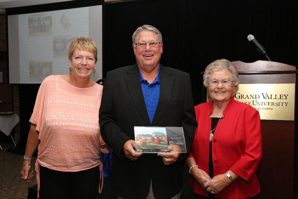 Bill and Sue Hudson and his mother